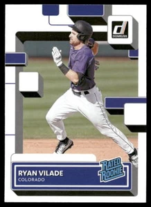 Ryan Vilade 2022 Donruss #64 Colorado Rockies RC Baseballkarte - Bild 1 von 2