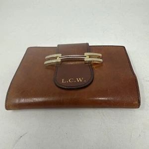 Vintage italienische Leder Damen Geldbörse - Bild 1 von 9