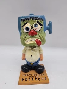 Vintage 1961 Rumpus Room Wackelkopf "Work Better Under Pressure" Frankenstein - Bild 1 von 7