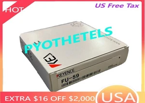 One Keyence FU-59 Fiber Optic Sensor New Free Shipping - Picture 1 of 4