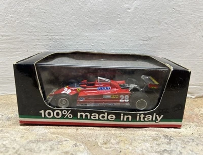 FERRARI 126C2 GP.MONTECARLO 1981 DIDIER PIRONI R368 BRUMM 1/43 - Immagine 1 di 4