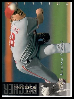1994 Upper Deck #460 Curt Schilling Electric Diamond Philadelphia Phillies - Image 1 of 2