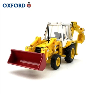 JCB 3CX Backhoe Loader 1:76 Scale Die-Cast Alloy Model Vehicle - Image 1 of 4