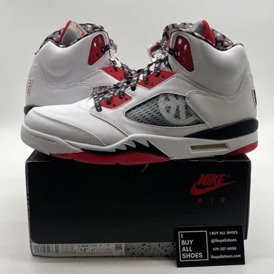 Talla 12.5 - Air Jordan 5 Retro 2021 Quai 54 (DJ7903-106) Foto 1 de 4