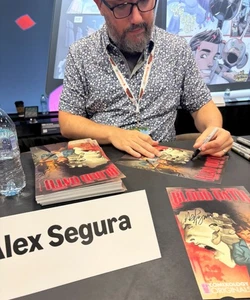 Blood Oath Alex Segura SIGNED poster NYCC 2025 Comic Con Exclusive Comixology - Picture 1 of 4