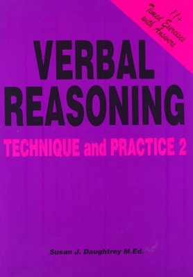 Verbal Reasoning Technique and Practice: Vol... by Daughtrey, Susan J. Paperback - Image 1 of 2