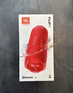 JBL Flip 7 Bluetooth Lautsprecher Akku Rot Neu - Bild 1 von 2