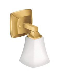 Moen YB5161BG Voss Dual-Mount Bathroom Vanity Fixture In Brushed Gold (Read) - Picture 1 of 5