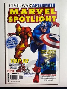 Marvel Comics Spotlight: Civil War Aftermath (2007) casi nuevo/como nuevo cómic - Imagen 1 de 1