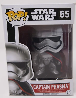 BRAND NEW Funko Pop Star Wars Captain Phasma 65 Action Figure - Image 1 of 2