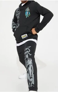 Boys 2pc Batman Hoodie Jogger Set - Picture 1 of 2