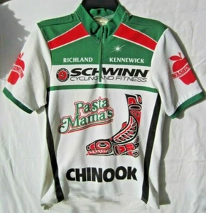 Top Performance Cycling Shirt Mens Size Med Multicolored Short Sleeve Pocketed  - Picture 1 of 4