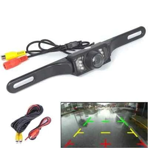Car Rear View Camera Reverse Backup Camera Night Vision License Plate Waterproof - Picture 1 of 18