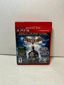 Batman: Arkham Asylum (Sony PlayStation 3, 2009) Complete used tested - Picture 1 of 3