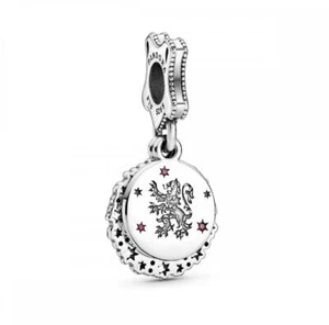 Genuine Pandora x Harry Potter Gryffindor Dangle Charm Silver Ale 925 - Picture 1 of 3