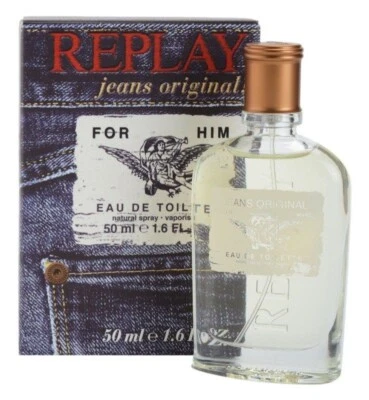 Replay Jeans Original for Him 50 ml EDT  Eau de Toilette Spray - Bild 1 von 2