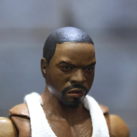 1/12 Custom Artist Rapper Ice Cube Head Sculpt Cover
