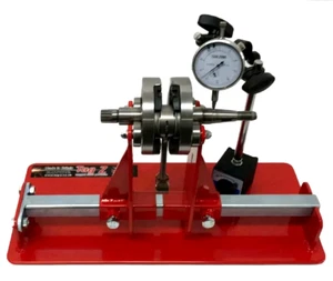 TAG-Z Pro Crank Balance Stand Motocross Enduro RED Crankshaft Crank Shaft - Picture 1 of 7
