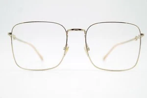 Brille Gucci GG0951O Gold Eckig Brillengestell eyeglasses Neu - Picture 1 of 6