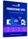 F-SECURE FREEDOME VPN 3 DEVICE 1 YEAR PC MAC ANDROID iOS FSECURE DOWNLOAD GLOBAL
