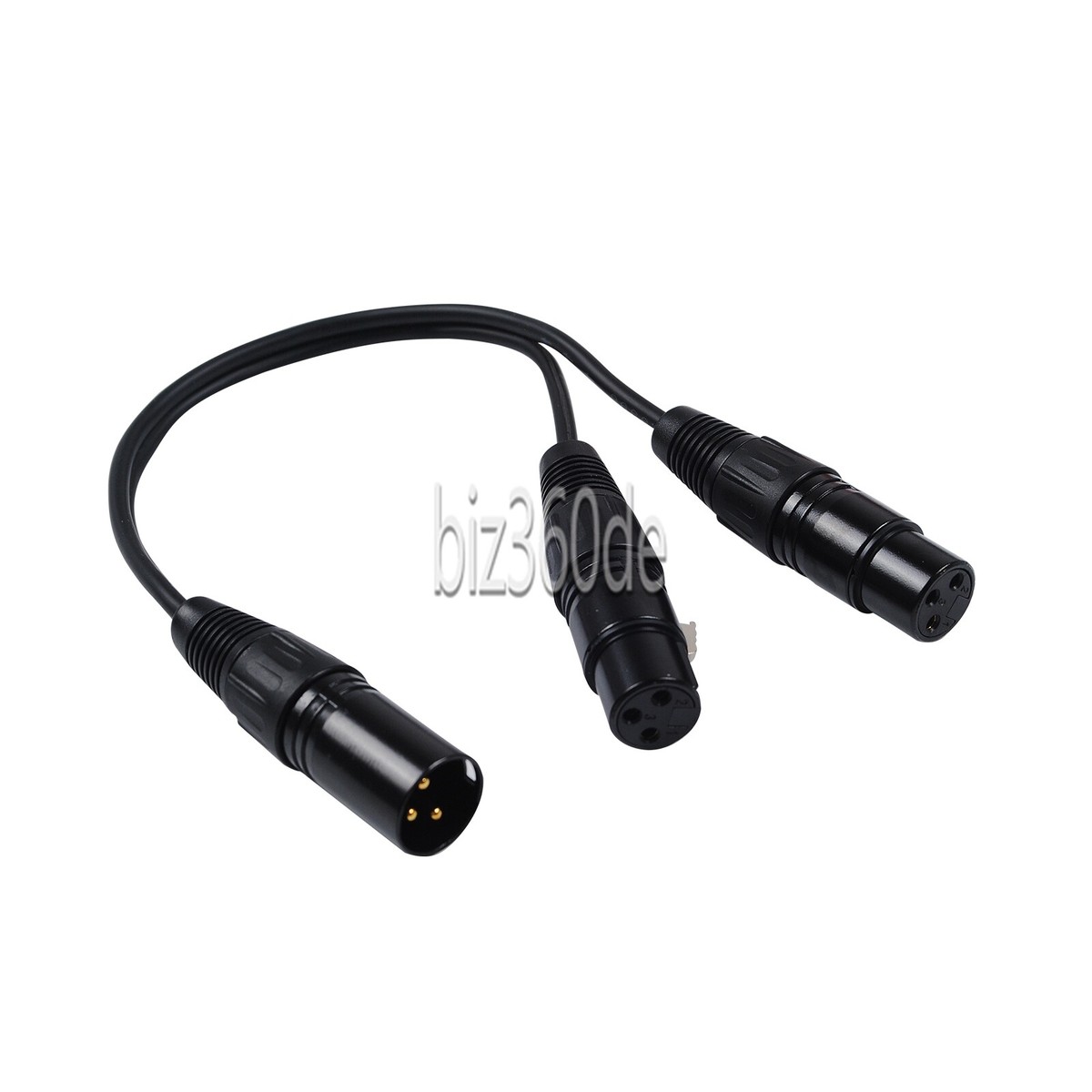 Cavo Splitter A Y Da XLR A 3 Pin A Doppio Maschio, Mixer Per Amplificatore Audio Interconnessione Stereo 1 Metro 87479900 - copertina