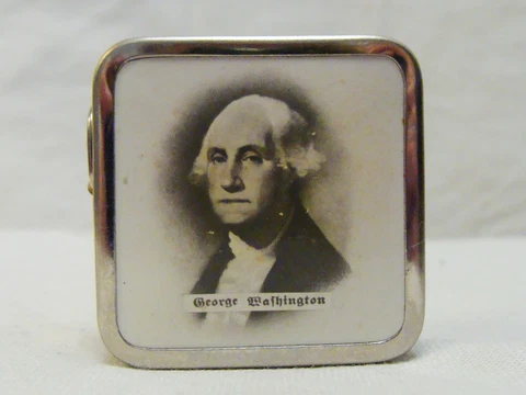 Vintage Tape Measure, George Washington, Germany Cover