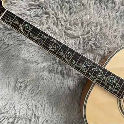 G-J200 Acoustic Guitar Nature Spruce Top Ear Shell Cirrus Inlay Bone Nut Guitar - Image 1 of 4