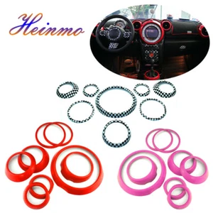 Kit de cubierta de anillo interior para tablero de instrumentos de automóvil de 8 piezas para Cooper S Countryman R60 10-16 - Imagen 1 de 9