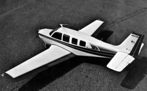 Beechcraft Bonanza A-36 86" Wingspan RC Model Airplane Printed Plan &Templates - Picture 1 of 2