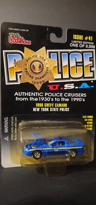 1996 CHEVY CAMARO NEW YORK STATE POLICE RACING CHAMPIONS VINTAGE UNOPENED - Image 1 of 4