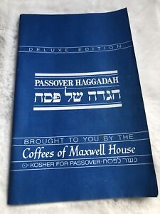 Passover Haggadah Booklet Coffees of Maxwell House Deluxe Edition 1993 Vintage