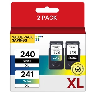 PG-240XL/CL-241XL Tintenpatronen kompatibel für Canon 240XL 241XL Kombipack,... - Bild 1 von 7