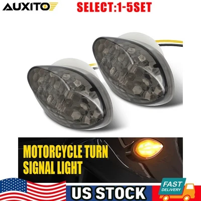 Intermitente LED de montaje empotrado delantero para Honda CBR600RR CBR600F4/F4i 2-10X Foto 1 de 2