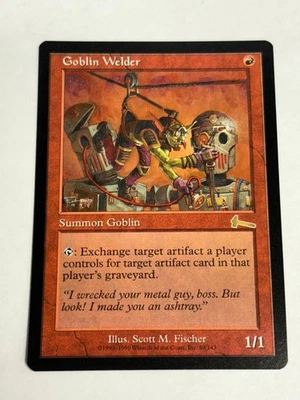 MTG English Goblin Welder NM Normal Urza's Legacy - Image 1 of 4