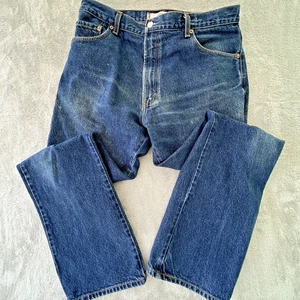 Levis 517 Dark Wash Wide Leg Boot Cut Jeans Größe 36 W X 32 L Grunge Y2K HINWEIS - Bild 1 von 6