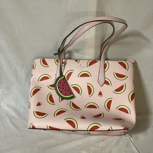 Kate Spade New York Marlee Pink Watermelon Party KB677 Purse Tote Bag Charm FS! - Picture 1 of 16