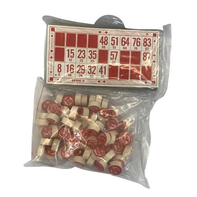 Russian Lotto Game Classic Bingo Cards Fun Lotto Board Game Bingo Board Game for - Image 1 of 4