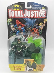 PARALLAX EMERALD TWILIGHT TOTAL JUSTICE ACTIONFIGUR DC COMICS KENNER 1997 NEU - Bild 1 von 4