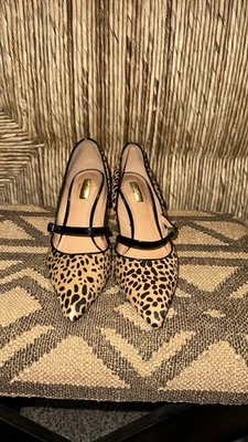 Halogen Marci Leopard Calf Hair Pointed Toe Heels  Women’s size 9.5 - Image 1 of 4