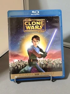 Star Wars The Clone Wars ( Blu-ray ) OOP Rare - Picture 1 of 3