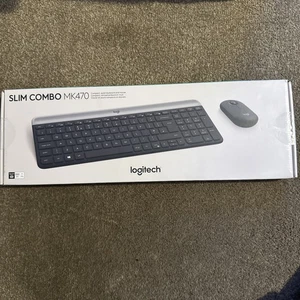 Logitech MK470 SLIM COMBO Graphite Key Board 100% ORIGINAL ⭐⭐⭐⭐⭐ - Picture 1 of 1
