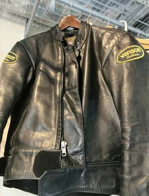 Vanson Sportrider Leather Motorcycle Jacket Size 38 - Image 1 of 4