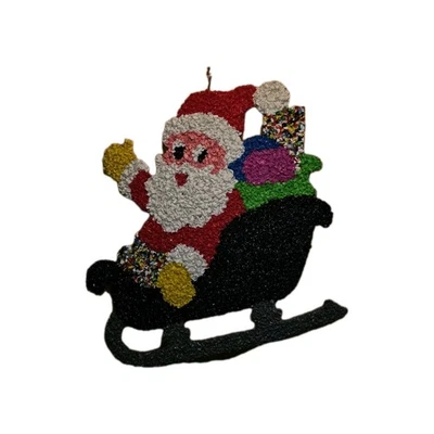 Palomitas de maíz derretidas de colección decoración de trineo de Papá Noel Navidad Kage Company Foto 1 de 4