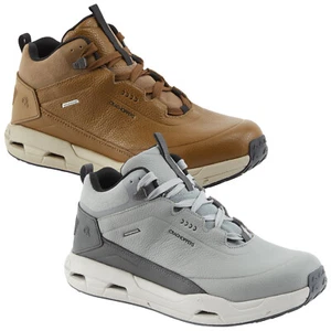 Botas de senderismo impermeables para hombre Craghoppers Adflex cuero ecológico caminar al aire libre - Imagen 1 de 9