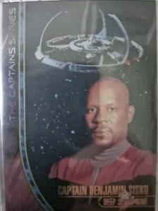 STAR TREK DEEP SPACE NINE Captains Card Limited 1200 C3 Capt Benjamin Sisko RARE - Picture 1 of 3