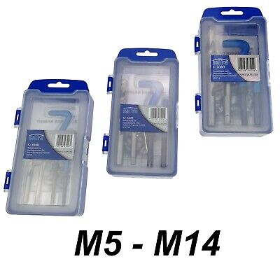 Gewinde Reparatur Satz M5 - M14 Gewindereparatur Gewindeeinsätze *nach Wahl* • 15.11€