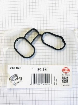 Guarnizione Radiatore Olio ELRING Per Motori BMW 1 3 5 X1 X3 Z4 BMW: 11427508971 - Image 1 of 2