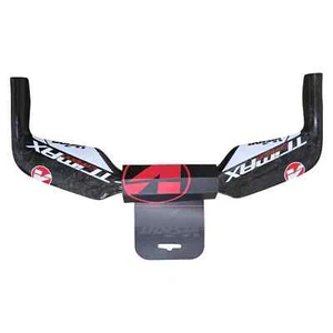 Barra aerodinámica de carbono FSA Vision Trimax base de manillar superior plana Di2 31,8 mm 410 mm - Imagen 1 de 12