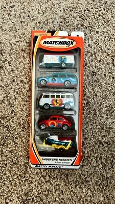 火柴盒 Superfast 2001 五包“周末英雄”全新带盒 — 第 1/2 张图片