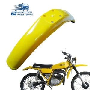 YAMAHA DT100 DT125 DT175 DT250 DT400 FRONT FENDER Yellow COLOR - Picture 1 of 4